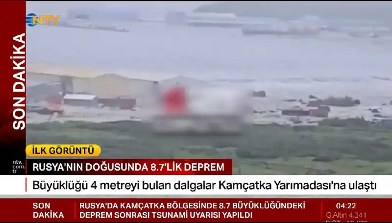 Kamçatka Kıyılarında İlk Tsunami Dalgaları: Adım Adım Gelişen Bir Doğa Olayı