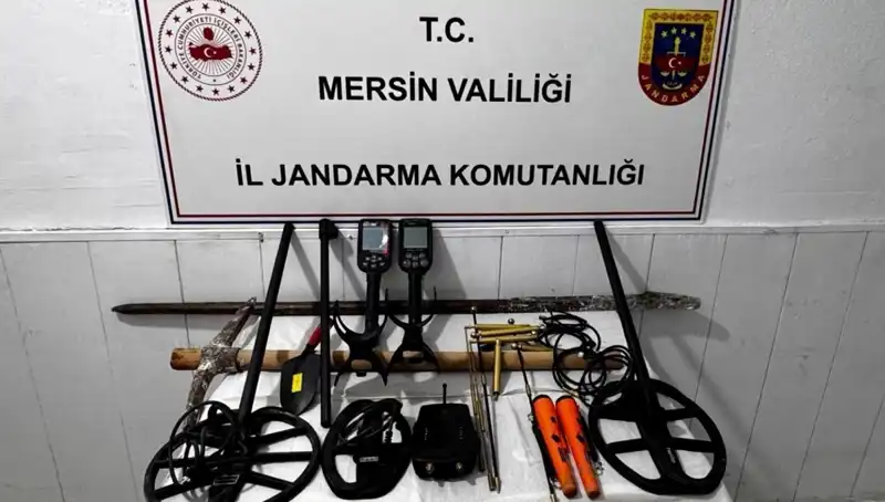 Kaçak Kazı Yapan 5 Kişi Gözaltına Alındı: Tarihi Eserler El Konuldu