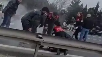 TEM Otoyolu'nda Zincirleme Kaza: Dört Polisle Birlikte Beş Yaralı