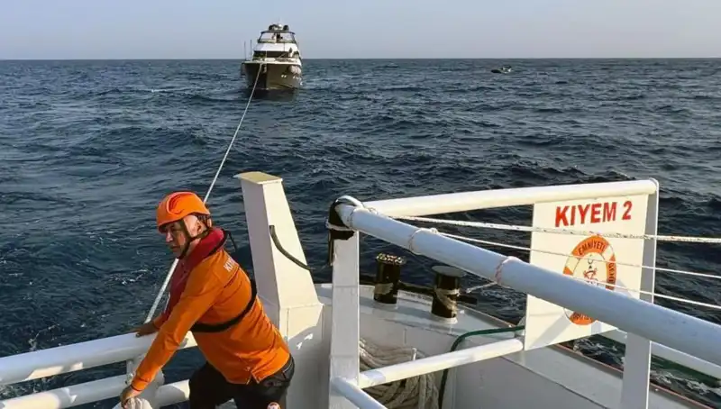 Marmaris Açıklarında Sürüklenen Tekne Dramı: Kurtarma Operasyonu Başarıyla Gerçekleşti