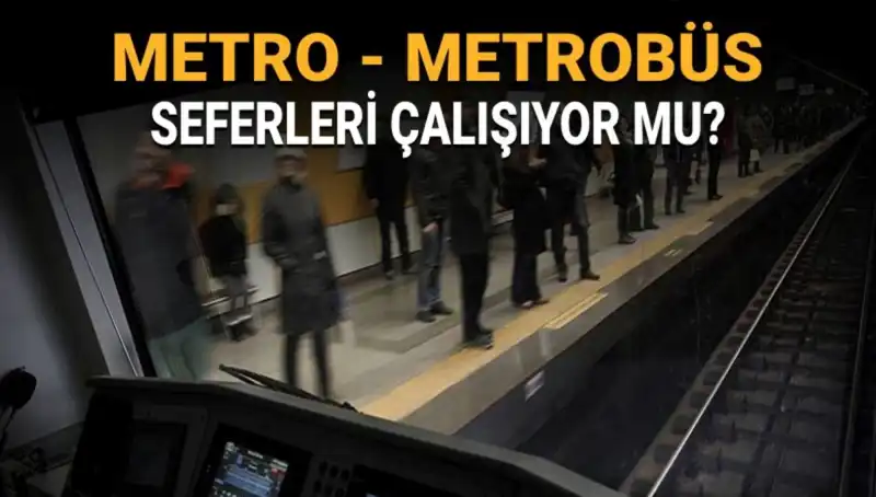 İstanbul’da Bugün Ulaşım Durumu: Metrobüs ve Metro Çalışıyor Mu?